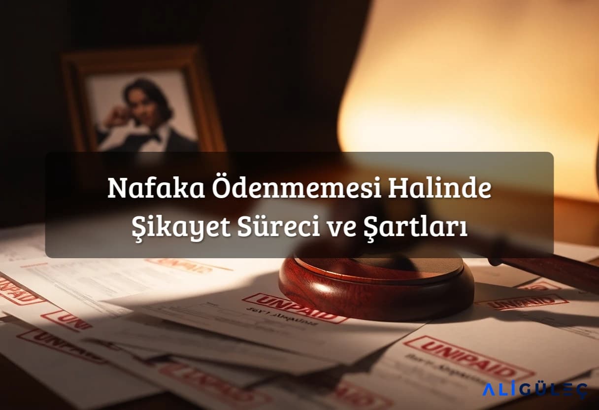 Nafaka Ödenmemesi Halinde Şikayet Süreci ve Şartları