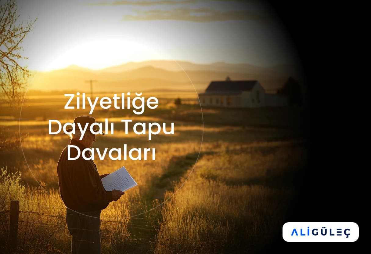 Zilyetliğe Dayalı Tapu Davaları
