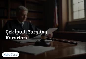 Çek İptali Yargıtay Kararları