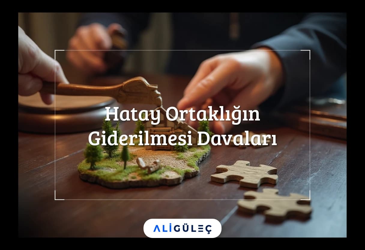 Hatay Ortaklığın Giderilmesi Davaları