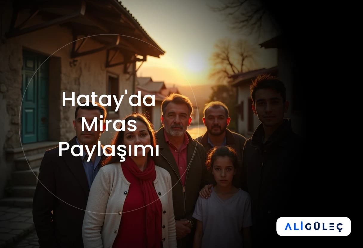 Hatay'da Miras Paylaşımı