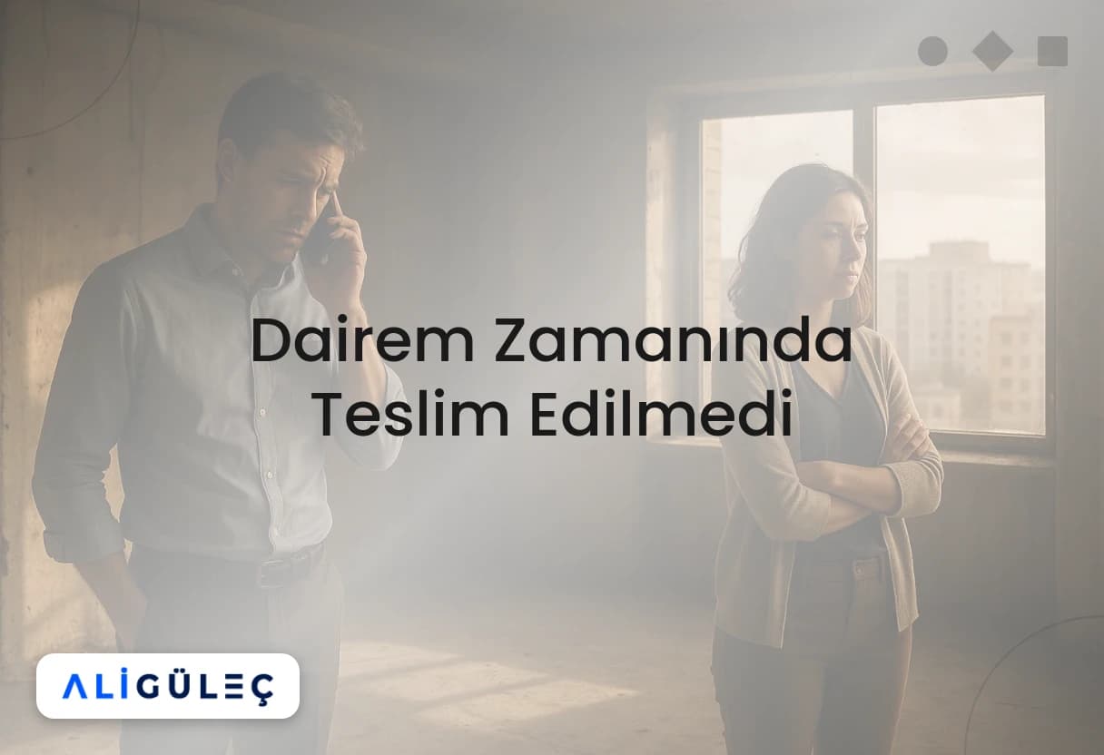 Dairem Zamanında Teslim Edilmedi