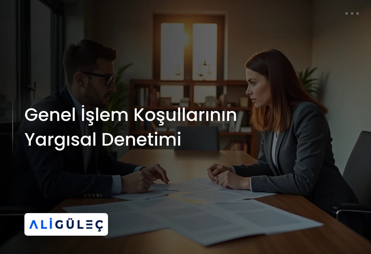 Genel İşlem Koşullarının Yargısal Denetimi