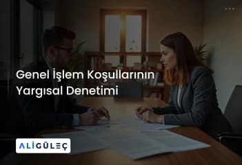 Genel İşlem Koşullarının Yargısal Denetimi