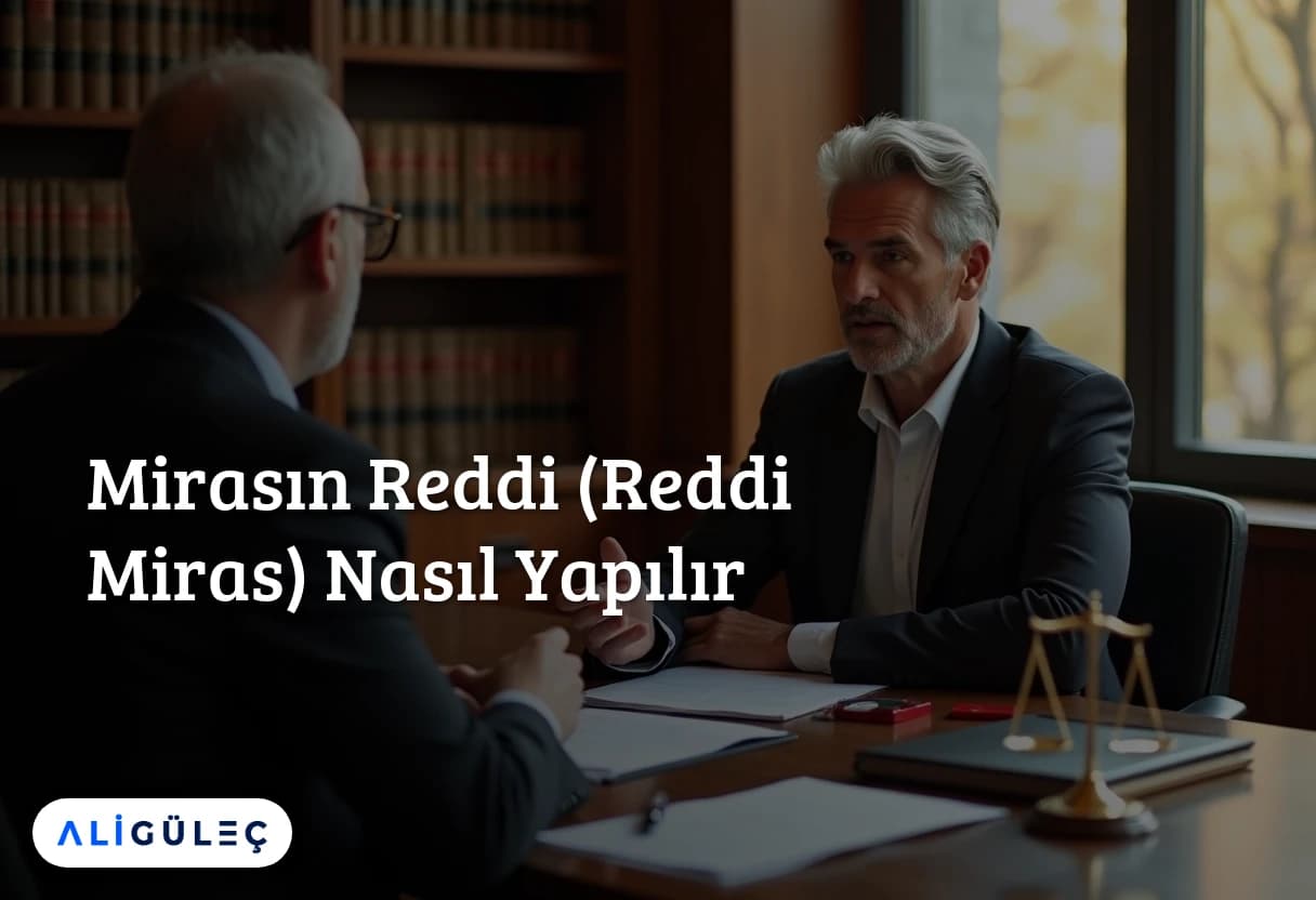 Mirasın Reddi (Reddi Miras) Nasıl Yapılır
