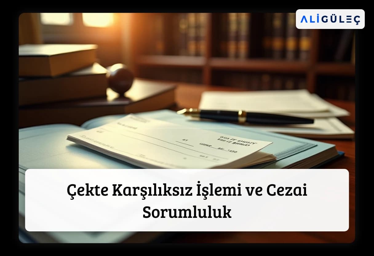 Çekte Karşılıksız İşlemi ve Cezai Sorumluluk