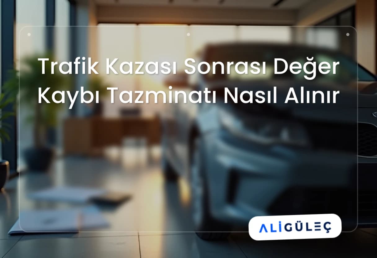 Trafik Kazası Sonrası Değer Kaybı Tazminatı Nasıl Alınır