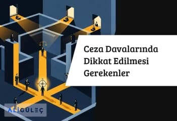 Ceza Davalarında Dikkat Edilmesi Gerekenler